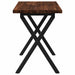 Masă de dining pătrată 110 x 55 x 75 cm Lemn Solid de Acacia - WALTI WALTI