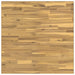 70 x 70 x 75 cm Lemn Solid de Acacia Alb și negru Pătrat - WALTI WALTI