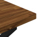 Masă de dining pătrată 120 x 70 x 75 cm Lemn Solid de Acacia - WALTI WALTI