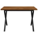 Masă de dining pătrată 120 x 70 x 75 cm Lemn Solid de Acacia - WALTI WALTI