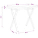 Masă de dining pătrată 120 x 70 x 75 cm Lemn Solid de Acacia - WALTI WALTI