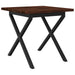 Masă de dining pătrată 80 x 80 x 75 cm Lemn Solid de Acacia - WALTI WALTI