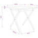 Masă de dining pătrată 80 x 80 x 75 cm Lemn Solid de Acacia - WALTI WALTI
