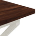 Masă de dining pătrată 80 x 80 x 75 cm Lemn Solid de Acacia - WALTI WALTI