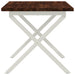 Masă de dining pătrată 80 x 80 x 75 cm Lemn Solid de Acacia - WALTI WALTI