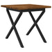 Masă de dining pătrată 80 x 80 x 75 cm Lemn Solid de Acacia - WALTI WALTI