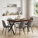 Masă de dining pătrată 120 x 70 x 75 cm Lemn Solid de Acacia - WALTI WALTI