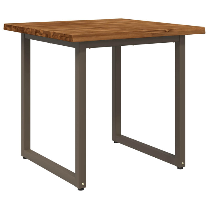 Masa de dining cu margine vie 80 x 80 x 75 cm WALTI