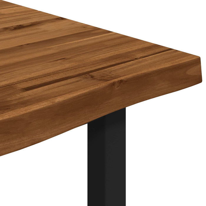 Masa de dining cu margine vie 120 x 80 x 75 cm WALTI