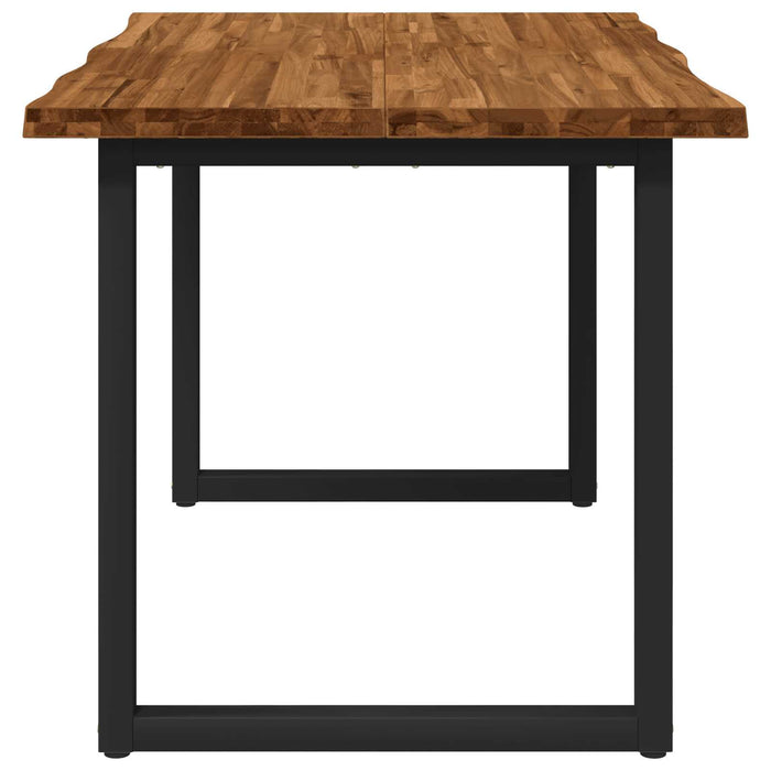 Masa de dining cu margine vie 120 x 80 x 75 cm WALTI