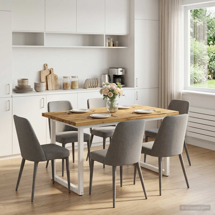 Masa de dining cu margine vie 120 x 70 x 75 cm - WALTI WALTI