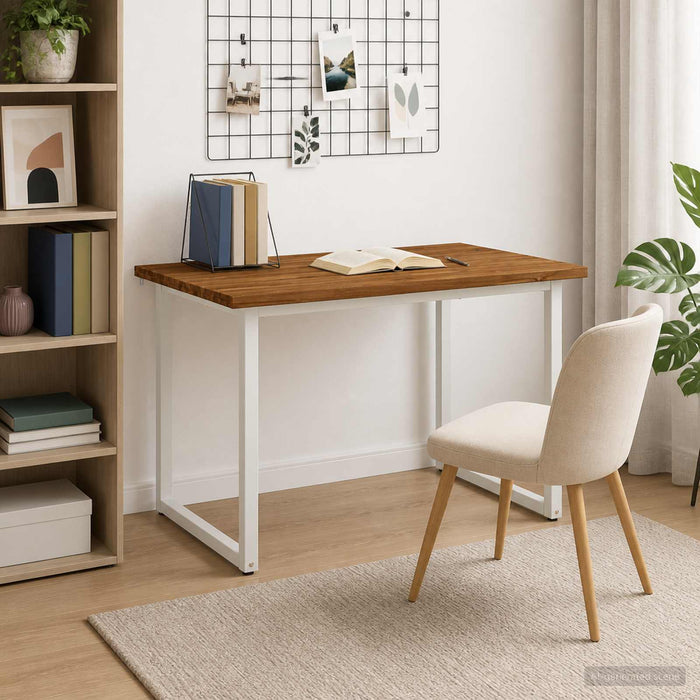 Masă de dining pătrată 120 x 70 x 75 cm Lemn Solid de Acacia WALTI