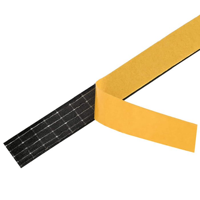 Bandă din spumă autoadezivă 10 pcs Negru 10mm x 10m Spumă CR WALTI