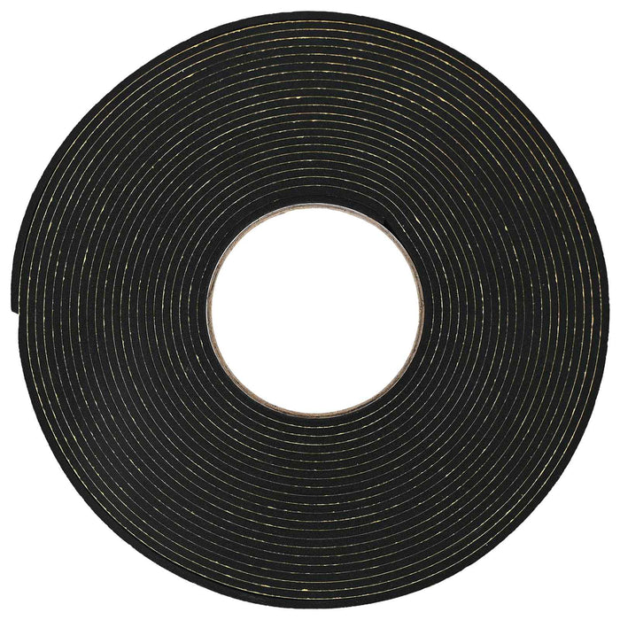 Bandă din spumă autoadezivă 2 pcs Negru 20mm x 10m Spumă CR WALTI