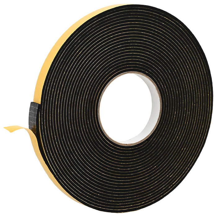 Bandă din spumă autoadezivă 10 pcs Negru 20mm x 10m Spumă CR WALTI