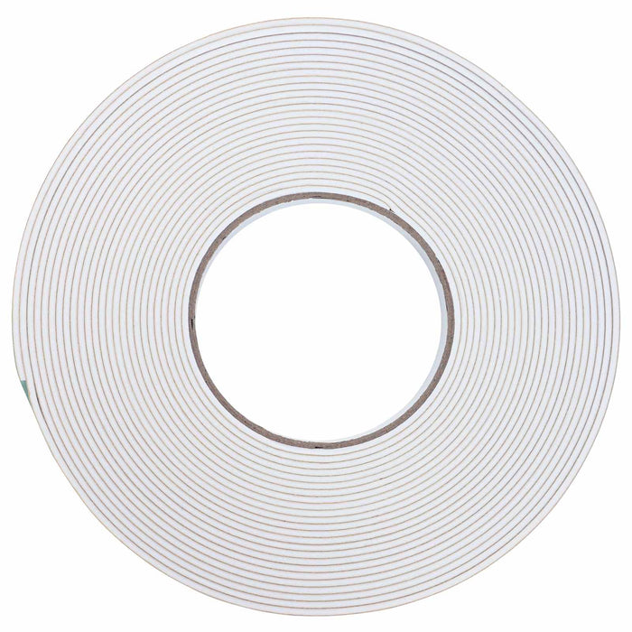 Bandă din spumă autoadezivă 5 pcs Alb 10mm x 10m Spumă CR WALTI