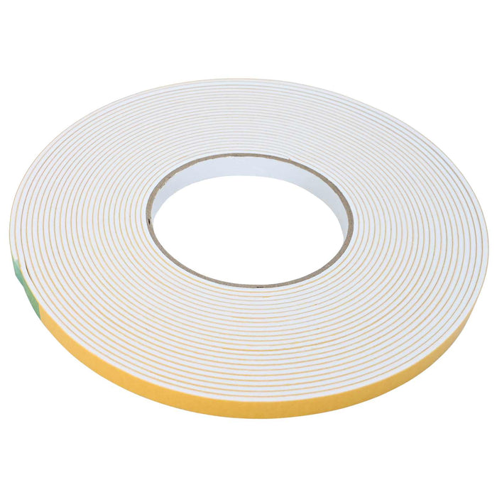 Bandă din spumă autoadezivă 10 pcs Alb 10mm x 10m Spumă CR WALTI