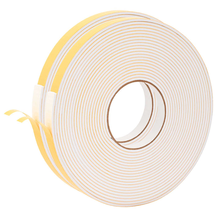 Bandă din spumă autoadezivă 2 pcs Alb 15mm x 10m Spumă CR WALTI