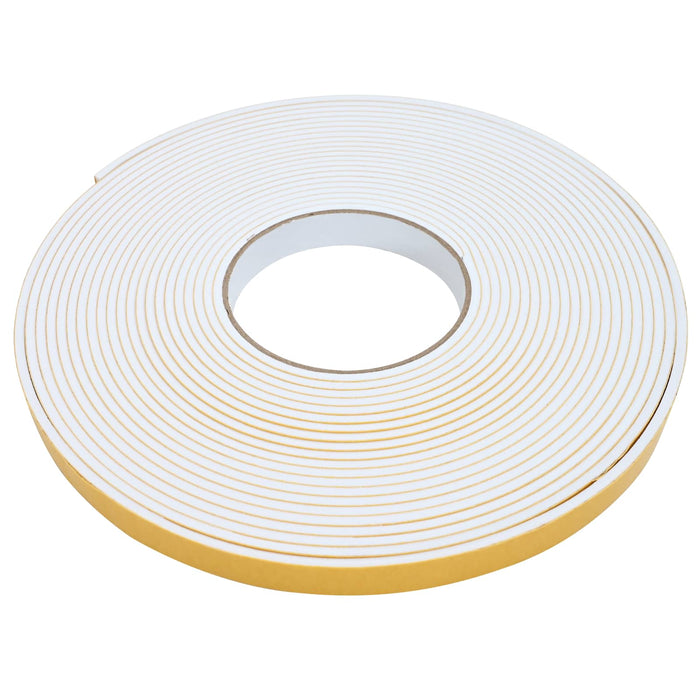 Bandă din spumă autoadezivă 10 pcs Alb 15mm x 10m Spumă CR WALTI