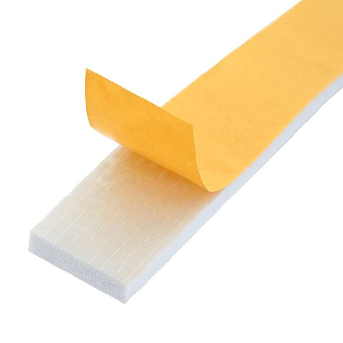Bandă din spumă autoadezivă 2 pcs Alb 20mm x 10m Spumă CR WALTI