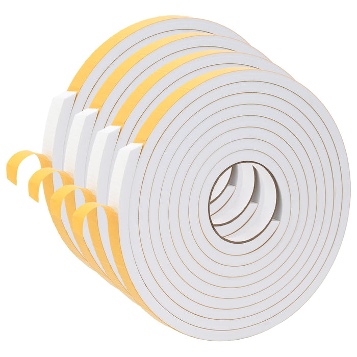 Bandă din spumă autoadezivă 4 pcs Alb 20mm x 5m Spumă CR WALTI