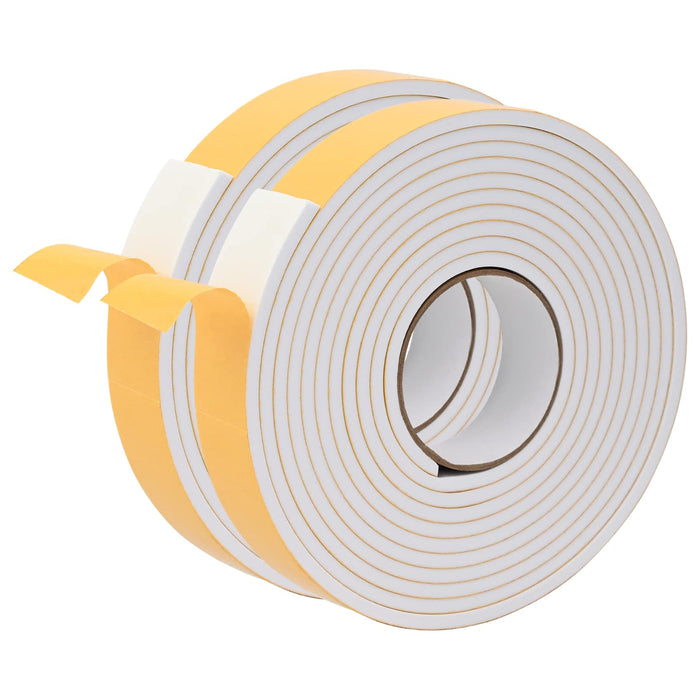 Bandă din spumă autoadezivă 2 pcs Alb 30mm x 5m Spumă CR WALTI