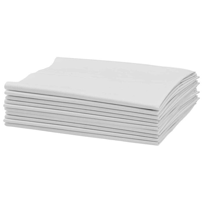Saci împletiți 10 pcs Alb 60 x 110 cm PP WALTI