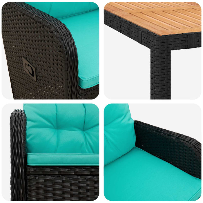Set dining pentru exterior 5 buc. WALTI