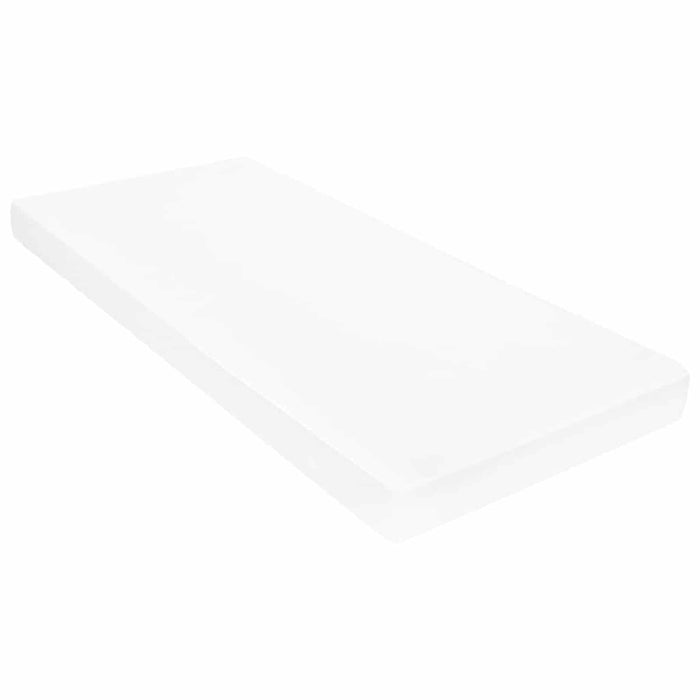 Pat de zi cu saltea Culoare ceară maro și alb 90 x 200 cm WALTI