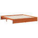 Cadru de pat Maroniu cerat 200 x 200 cm Lemn de pin masiv - WALTI WALTI