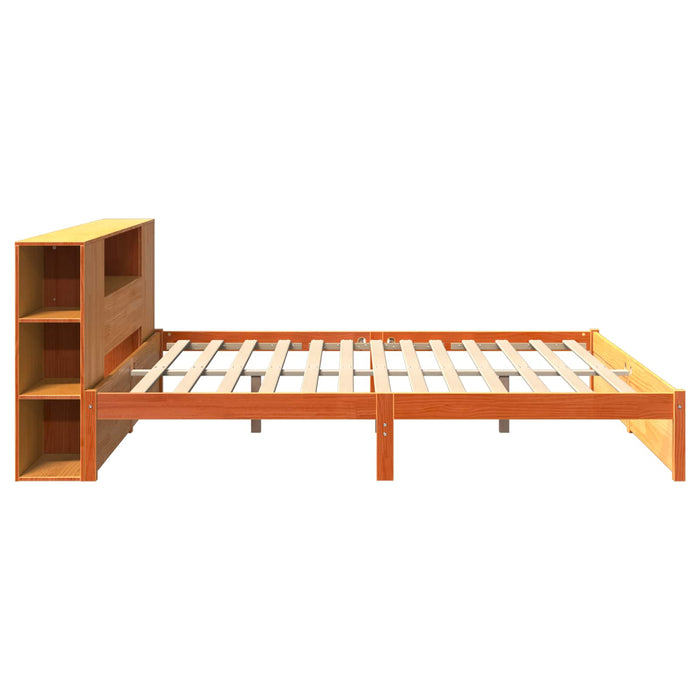 Cadru de pat pentru bibliotecă Maroniu cerat 200 x 200 cm - WALTI WALTI