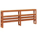 Cadru de pat cu headboard 2 pcs Maroniu cerat Lemn de pin masiv - WALTI WALTI