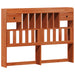 Cadru de pat pentru bibliotecă 2 pcs Maroniu cerat 200 x 160 cm - WALTI WALTI