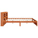 Cadru de pat Maroniu cerat 200 x 200 cm Lemn de pin masiv - WALTI WALTI