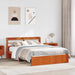 Cadru de pat Maroniu cerat 150 x 200 cm Lemn de pin masiv - WALTI WALTI