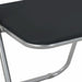 Scaun pliant 2 pcs Negru și Gri 48 x 43,5 x 81 cm - WALTI WALTI