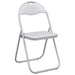 Scaun pliant 2 pcs Alb și gri 48 x 43,5 x 81 cm - WALTI WALTI