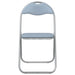 Scaun pliant 2 pcs Gri 48 x 43,5 x 81 cm Piele artificială - WALTI WALTI