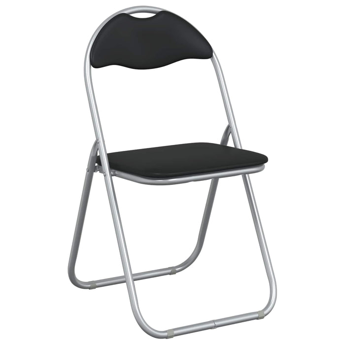 Scaun pliant 8 pcs Negru și Gri 48 x 43,5 x 81 cm - WALTI WALTI