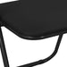 Scaun de luat masa pliabil 2 pcs Negru 48 x 43,5 x 81 cm - WALTI WALTI