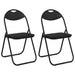 Scaun de luat masa pliabil 2 pcs Negru 48 x 43,5 x 81 cm - WALTI WALTI