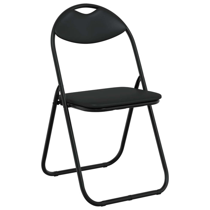 Scaun de luat masa pliabil 2 pcs Negru 48 x 43,5 x 81 cm - WALTI WALTI