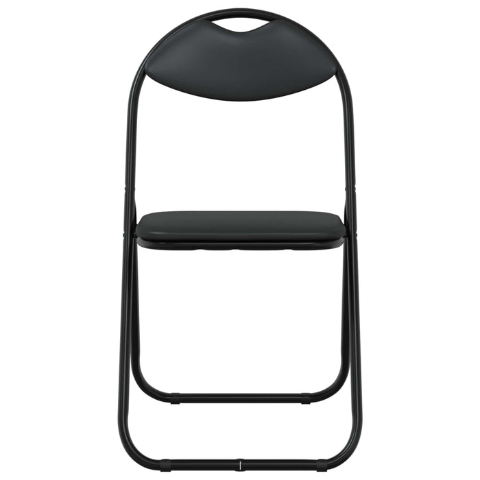 Scaun de luat masa pliabil 2 pcs Negru 48 x 43,5 x 81 cm - WALTI WALTI