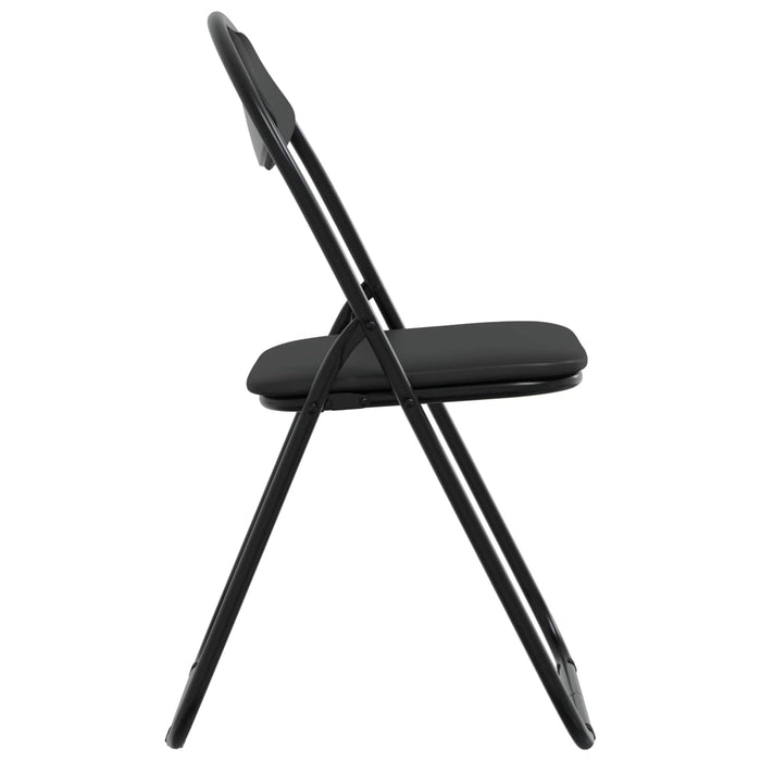 Scaun de luat masa pliabil 2 pcs Negru 48 x 43,5 x 81 cm - WALTI WALTI