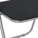 Scaun de luat masa pliabil 8 pcs Negru 48 x 43,5 x 81 cm - WALTI WALTI