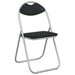 Scaun de luat masa pliabil 8 pcs Negru 48 x 43,5 x 81 cm - WALTI WALTI