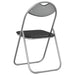 Scaun de luat masa pliabil 8 pcs Negru 48 x 43,5 x 81 cm - WALTI WALTI