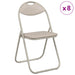 Scaun de luat masa pliabil 8 pcs Nisipiu 48 x 43,5 x 81 cm - WALTI WALTI