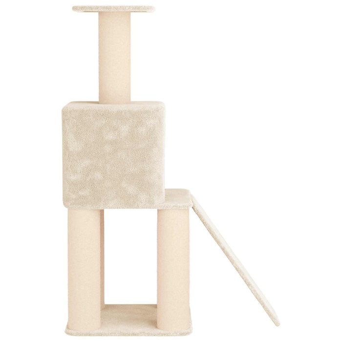 Copac pentru pisici cu stâlpi de zgâriere din sisal Crem 146 cm WALTI