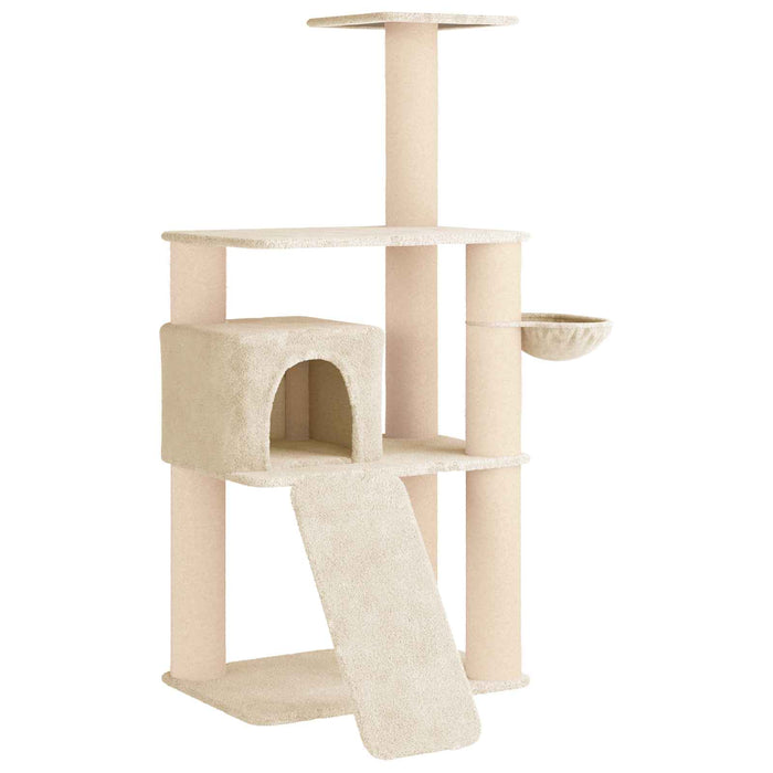 Copac pentru pisici cu stâlpi de zgâriere din sisal Crem 173 cm WALTI